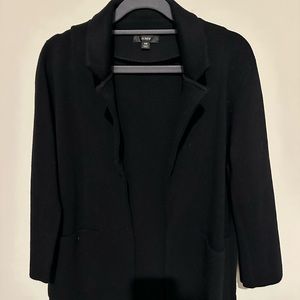 NWOT J crew Sophia sweater blazer cardigan XS black